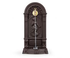 Blumfeldt Minerva Fontana a Muro da Giardino con Pompa Zampillo (5 Watt, Fontanella con Ornamenti Decorativi)