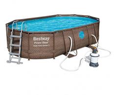 Bestway Piscina Power Steel Vista Ovale 4.88m x 3.05m