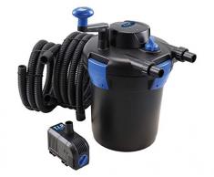 T.I.P. 30297 TFP 5000 UV 9 Filtro a Pressione per laghetto Esterno Filtro per laghetto Nero