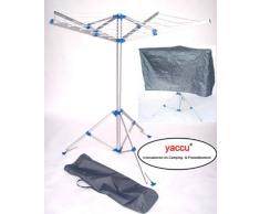 Biancheria da campeggio YACCU ragno 4-bracci con pioggia telo di copertura per barbecue GIARDINO BALCONE