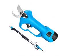 Forbici elettriche per potatura Troncarami da 28 mm con prolunga da 1.5-2.1 m Set di Attrezzi da Giardino Professionale per Rami, cespugli, Alberi, frutteti