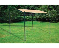 HOMEGARDEN Veranda in Acciaio da Giardino Gazebo