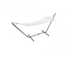 Hammocks AM66 Amaca da Giardino in Cotone, Supporto Non Incluso, 200 x 80 cm, Bianco