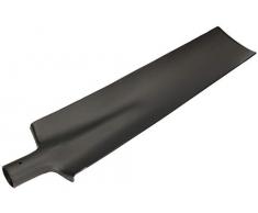 KOTARBAU® Vanga per drenaggio, 510 x 115 mm, per manico da 38 mm di diametro, lama in acciaio stretta per trapiantare senza stelo