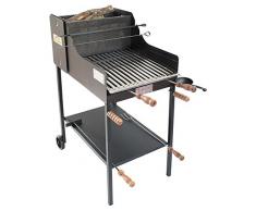 BARBECUE FUOCONE A LEGNA INOX