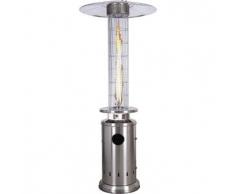 STUFA AEREA CILINDRICA MOD. KE2020/I INOX