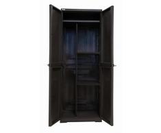 LINEA RATTAN - ARMADIO PORTA SCOPE - Linea di mobiletti in kit compatti per ogni tipo di esigenza, fuori e dentro la casa, specificamente progettati per venire incontro alla crescente esigenza di elevati standard qualitativi ed