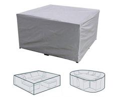 DDanke - Copertura protettiva per mobili da giardino, impermeabile, antivento, per tavoli da giardino e salotto