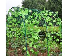 Rete a graticcio, rete per piante rampicanti, rete per traliccio, rete per piante da giardino, rete per piante rampicanti per pomodori, fagioli, uve, lamponi.