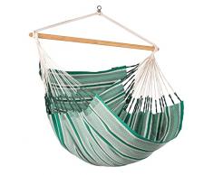La Siesta Habana Agave - Sedia pensile Kingsize in Cotone Biologico