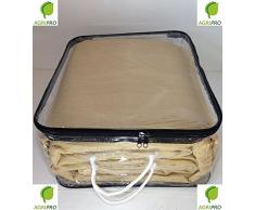 Tenda a vela quadrata mt 3,6 beige da esterno rete ombreggiante giardino