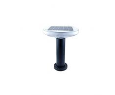 WRMING 7W LED Lampione da Giardino Esterno Pannello Solare,Moderno Lampioncino Alluminio con Sensore Crepuscolare,IP65 Impermeabile,Solari Lampioni da Terra per Sentieri,3000K/4000K/6000K,560lm,31cm