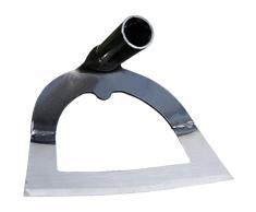 Zappa E Coltivatore Testa del Timone Manuale in Acciaio Inox Testa del Timone per Fiori E Verdure per Allentare Il Terreno Diserbo Scavare Piantare Fiori Giardino