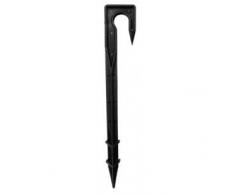 Kit 50 picchetti picchetto ferma tubo per irrigazione gancio ganci tubi ø 16 ø 20