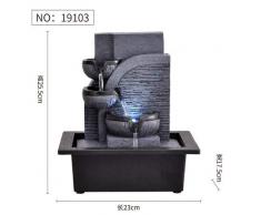 SPYXGS Semplice Soggiorno Fontana di Acqua Feng Shui Palla Acqua Vista Scrivania Superficie Feng Shui Ornamenti in Resina