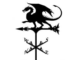 Segnavento in metallo nero per fattoria, segnavento da giardino Indicatore del vento in acciaio inossidabile con sculture di animali da giardino Statue per la decorazione del giardino Tetto -cane