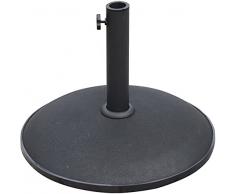 RAM ONLINE 5060459958852 - Base per ombrellone, Colore: Nero