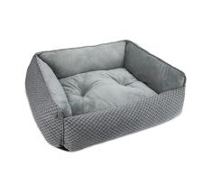 JOEJOY Cuccia Cane Grande, Morbida e Confortevole, Anti-Ansia, Soffice Cuscino Cane, Cesta per Cani Antiscivolo Lavabile Lettino per Cani di Taglia Medio-grande Fino a 18 kg (76x61x23cm)
