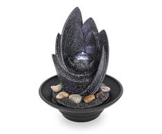 Kiom Fontana da Tavolo Fontana Decorativa FoLeafy con LED 10870