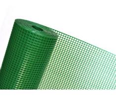 Haga® Recinzione Giardino recinto steccato di plastica?? 1 m altezza Maglia 8 mm (al metro)