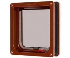 Pet Mate - Gattaiola con chiusura (16.5x17.4cm) (Marrone)