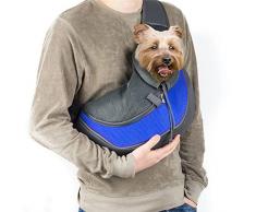 Geesui Marsupio per Cani di Piccola Taglia Borsa Cane Taglia Piccola Tracolla Regolabile Tracolla Lavabile Viaggio Borsa a Tracolla Lavabile per Gatti Cani Cucciolo di Cane Cucciolo di Coniglietto