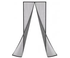 MALATEC Porta Zanzariera Magnetica 210x105cm Schermo Magnetico Anti Insetti Tenda Porte Finestre Balcone Rete Contro Le Mosche 5935