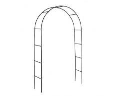 Spetebo - Arco per rampicanti in Metallo, 240 cm, Colore: Verde