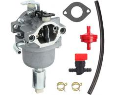 N/C ZAMDOE 796109 594593 Carburatore per Briggs & Stratton 591731 590400 796078 498811 794161 795477 14.5HP - 21HP Motore Artigiano trattorino tagliaerba, con Guarnizione