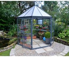 Palram Canopia - Oasis Serra Da Giardino In Alluminio Color Antracite (8, Antracite)