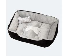Acdler Cuccia per Cuccioli Cuscino per Cuccioli Cuccia per Cuccioli di Gatto Plus Size Cestini per Cani Nido Morbido per Cani di Piccola Taglia Lettino Animali (Color: A, Size: 45X31cm)