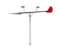 Segnavento Aramox, Indicatore di Direzione del Vento in Acciaio Inossidabile 304 per Barche a Vela