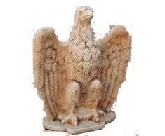 Statua di Aquila Imperiale Statua Scultura Da interno ed esterno H cm 64 - Vivaio Santabernadetta