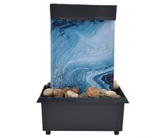 Ornamento per Fontana da Interno, Fontane da Interno e Accessori Fontane da Tavolo Fontana da Tavolo a LED con Pietre Ornamenti per Fontana in Marmo USB 3V Acqua a Cascata