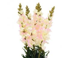Euro Palms 82530293, Pianta ornamentale, bocca di leone, 65 cm, Bianco (Weiß)