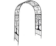 Emoshayoga Piante rampicanti Arco Arco per Matrimoni Decorazioni per Giardinaggio Giardino per Esterni Arco in Ferro per Decorazioni per Cerimonie Nuziali