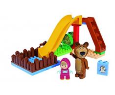 800057094 Masha Costruzioni 29 pz piscina e scivolo