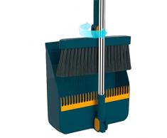 Set Scopa E Paletta Set Di Paletta E Spazzola Con Manico Lungo Con Scopa A Girevole A 180 Gradi Paletta Verticale Pieghevole Per Uso Domestico E Set Di Spazzole Per Cucina Da Giardino Interna