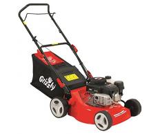 Grizzly tosaerba a benzina BRM 42 1,6 KW 2,1 PS 42 cm larghezza di taglio 5 scomparto regolabile in altezza