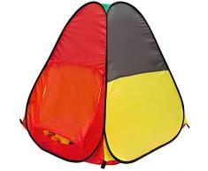 Tenda gioco per bambini JASPER | faciele da montare | leggera da trasportare | Ideale per dentro e fuori casa | Con pratica custodia per riporla e/o trasportarla