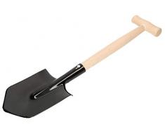 KOTARBAU® Vanga da 60 cm, con manico in legno, bordi affilati per attività allaria aperta