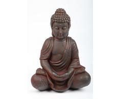 point-garden Budda seduto statua da giardino 41 cm nuovo