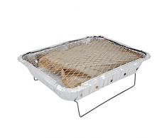 SONSAN, Griglie istantanee per Barbecue, USA e Getta, Portatile, da Campeggio