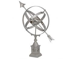 aubaho Meridiana 59 Centimetri in Alluminio Placcato casa Giardino Decorazione