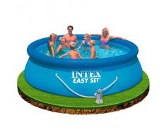 INTEX 28132 Piscina Easy con Pompa, Blu, 366 x 76 cm