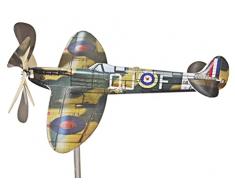 Generico Air Hunter, Segnavento, Spitfire, in Acciaio Inox, con Cuscinetti a Sfera, Prodotto in Italia