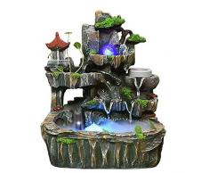 CJshop Fontana per Interni Arredamento da scrivania Desktop da Salotto for Ufficio Indoor And Outdoor Use Waterfall