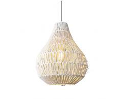 LOGANZ Zucca Art Garden Tessitura Di Bambù Tessitura Di Rattan Cafe Lampada A Sospensione Lampada A Sospensione In Carta Rattan Caffè Cafe Ristorante Bar Club Seminterrato Hot Pot Shop Lanterna In Ra