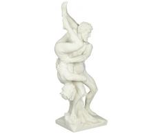 Design Toscano Scultura in marmo naturale sintetico Statua di Ercole e Diomede (1550)