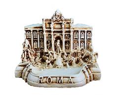 Kocris Casa Roma Trevi Fontana Pesce Serbatoi Decorazioni Arredamento Antico Rettile Romano Tartaruga Lucertola Serbatoi Ragno Terrario Costruzione Decorazione Ornamento Pet